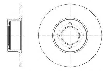 Тормозной диск REMSA купить