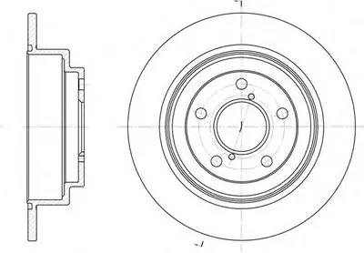 Тормозной диск REMSA купить