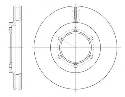 Тормозной диск REMSA купить