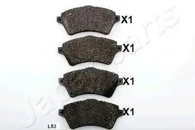 Комплект тормозных колодок, дисковый тормоз JAPANPARTS купить