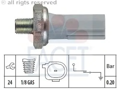 Выключатель с гидропроводом FACET купить
