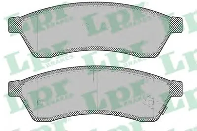 Комплект тормозных колодок, дисковый тормоз LPR купить