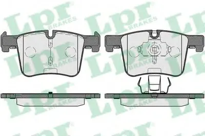 Комплект тормозных колодок, дисковый тормоз LPR купить