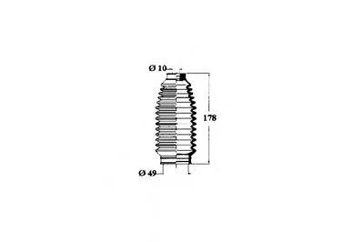 Пыльник, рулевое управление OCAP купить