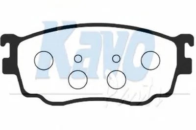 Комплект тормозных колодок, дисковый тормоз MK KASHIYAMA KAVO PARTS купить