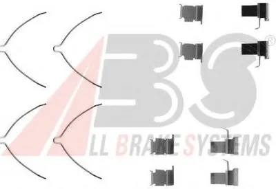 Комплектующие, колодки дискового тормоза A.B.S. купить