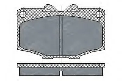 Комплект тормозных колодок, дисковый тормоз SCT Germany купить