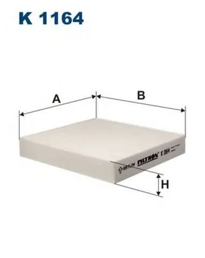 Фильтр, воздух во внутренном пространстве FILTRON купить