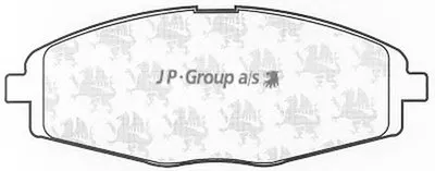 Комплект тормозных колодок, дисковый тормоз QH JP GROUP купить