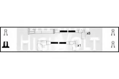 Комплект проводов зажигания HighVolt STANDARD купить