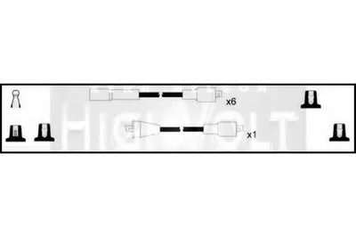 Комплект проводов зажигания HighVolt STANDARD купить