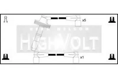 Комплект проводов зажигания HighVolt STANDARD купить