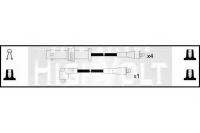 Комплект проводов зажигания HighVolt STANDARD купить