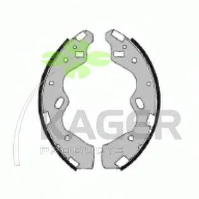 Комплект тормозных колодок KAGER купить