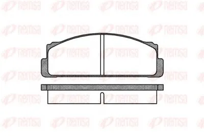 Комплект тормозных колодок, дисковый тормоз KAWE купить