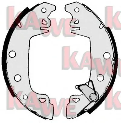 Комплект тормозных колодок KAWE купить