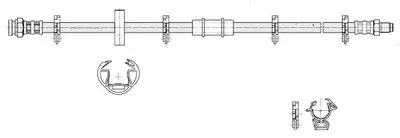 Тормозной шланг KAWE купить