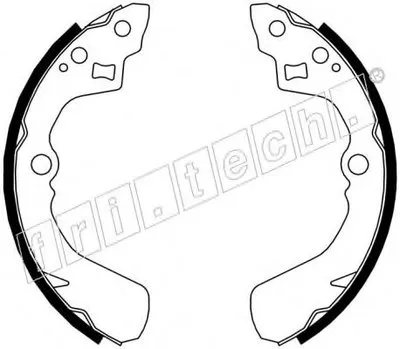Комплект тормозных колодок fri.tech. купить
