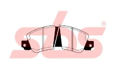 Комплект тормозных колодок, дисковый тормоз sbs купить