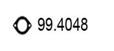 Прокладка, труба выхлопного газа ASSO купить