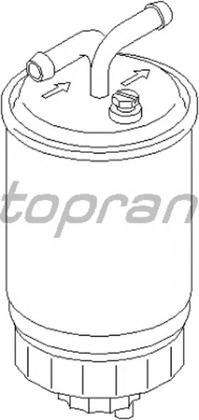 Топливный фильтр TOPRAN купить