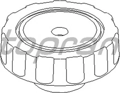 Поворотная ручка, регулировка спинки сидения TOPRAN купить