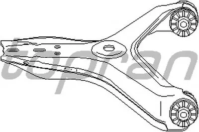 Рычаг независимой подвески колеса, подвеска колеса TOPRAN купить