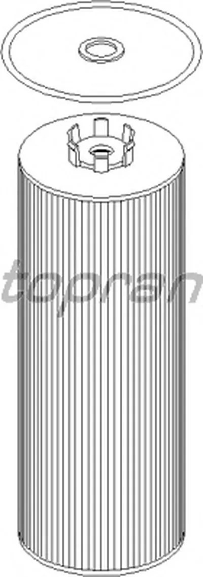 Масляный фильтр TOPRAN купить