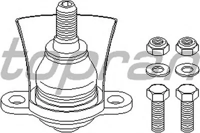 Шаровой шарнир TOPRAN купить