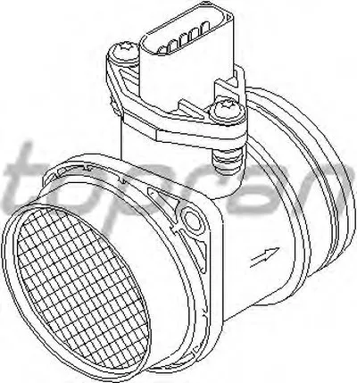 Расходомер воздуха TOPRAN купить