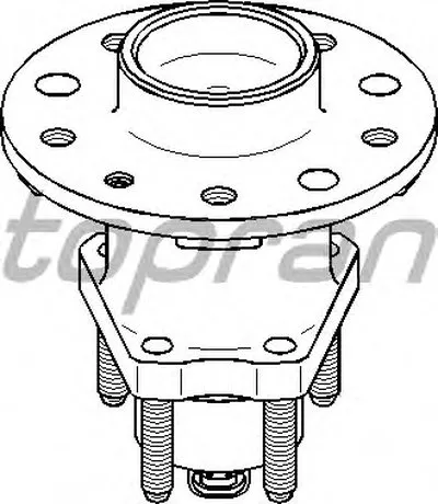 ? колесн. ступицы = TOPRAN купить
