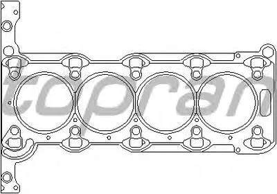 Прокладка, головка цилиндра TOPRAN купить