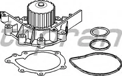 Водяной насос TOPRAN купить
