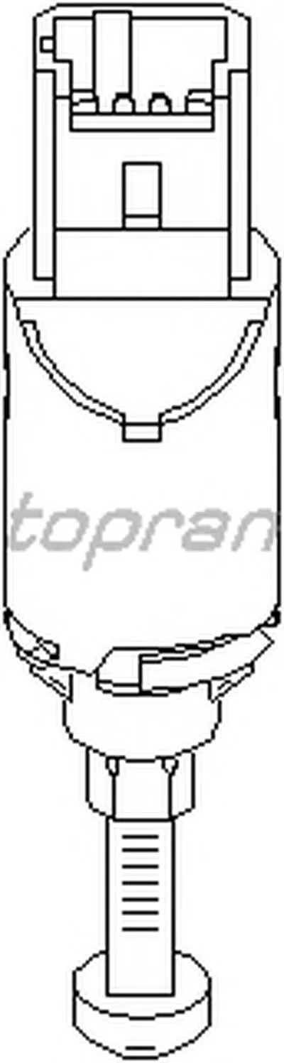 Выключатель фонаря сигнала торможения TOPRAN купить