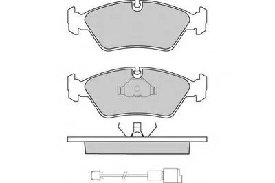 Комплект тормозных колодок, дисковый тормоз E.T.F. купить