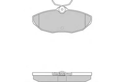 Комплект тормозных колодок, дисковый тормоз E.T.F. купить