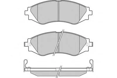 Комплект тормозных колодок, дисковый тормоз E.T.F. купить