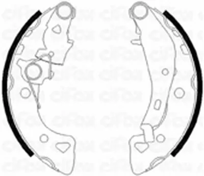 Комплект тормозных колодок CIFAM купить
