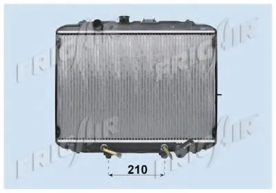 Радиатор, охлаждение двигателя FRIGAIR купить