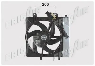 Вентилятор, охлаждение двигателя FRIGAIR купить