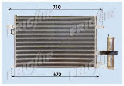 Конденсатор, кондиционер FRIGAIR купить
