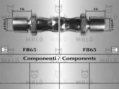 Тормозной шланг MALÒ купить