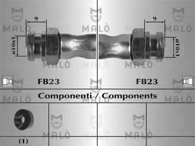 Тормозной шланг MALÒ купить