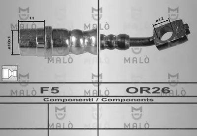 Тормозной шланг MALÒ купить