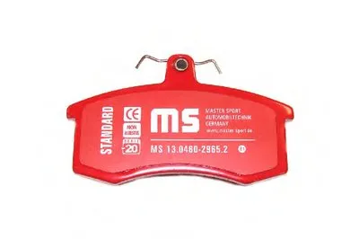 Комплект тормозных колодок, дисковый тормоз MASTER-SPORT купить
