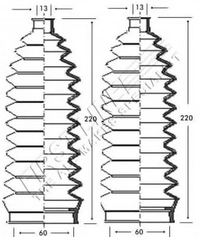 Пыльник, рулевое управление FIRST LINE купить