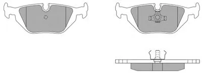 Комплект тормозных колодок, дисковый тормоз FREMAX купить