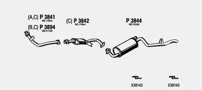 Система выпуска ОГ FENNO купить
