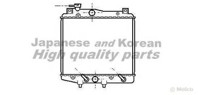 Радиатор, охлаждение двигателя ASHUKI купить