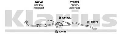 Система выпуска ОГ KLARIUS купить